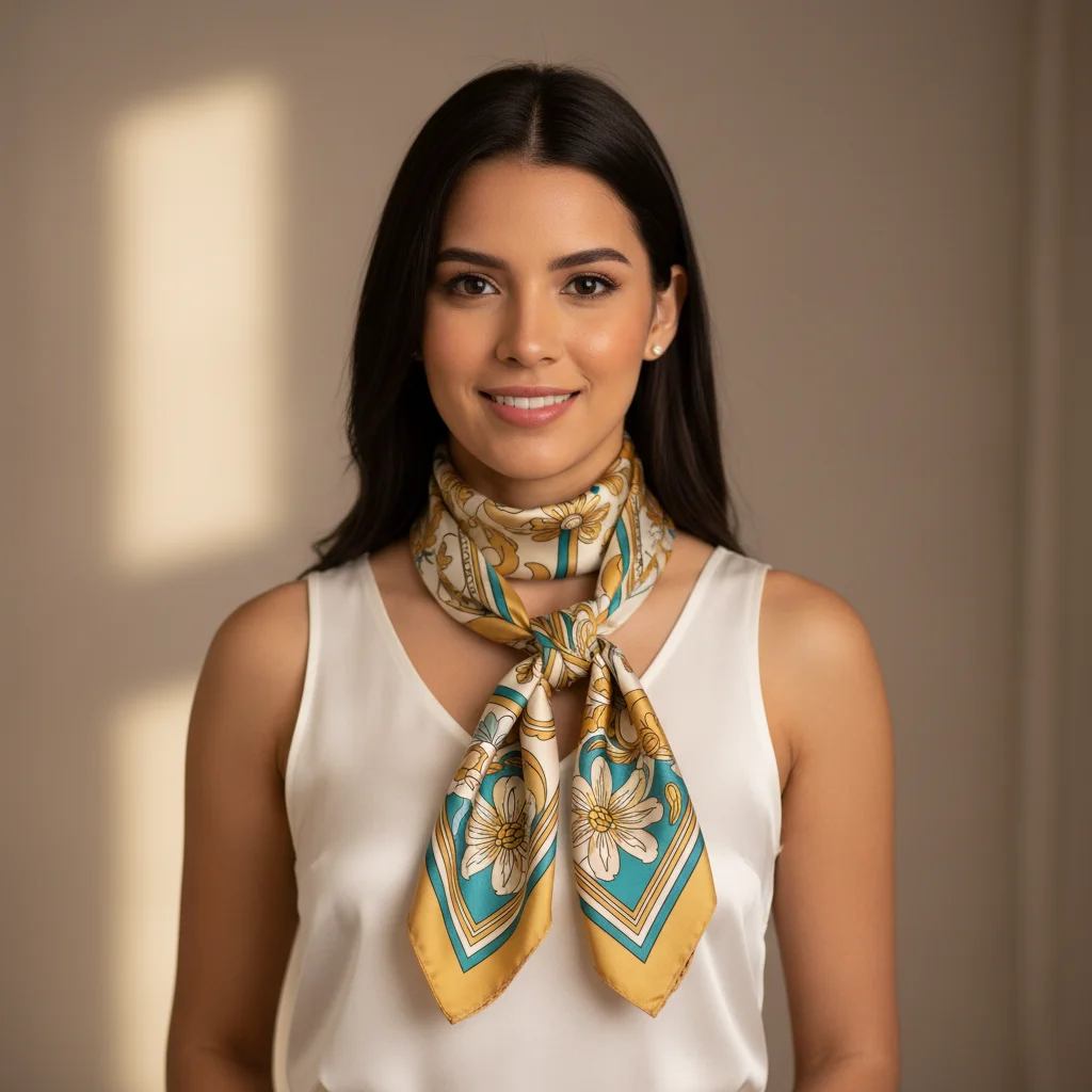Pañoleta para el cuello mujer - Elegancia instantánea