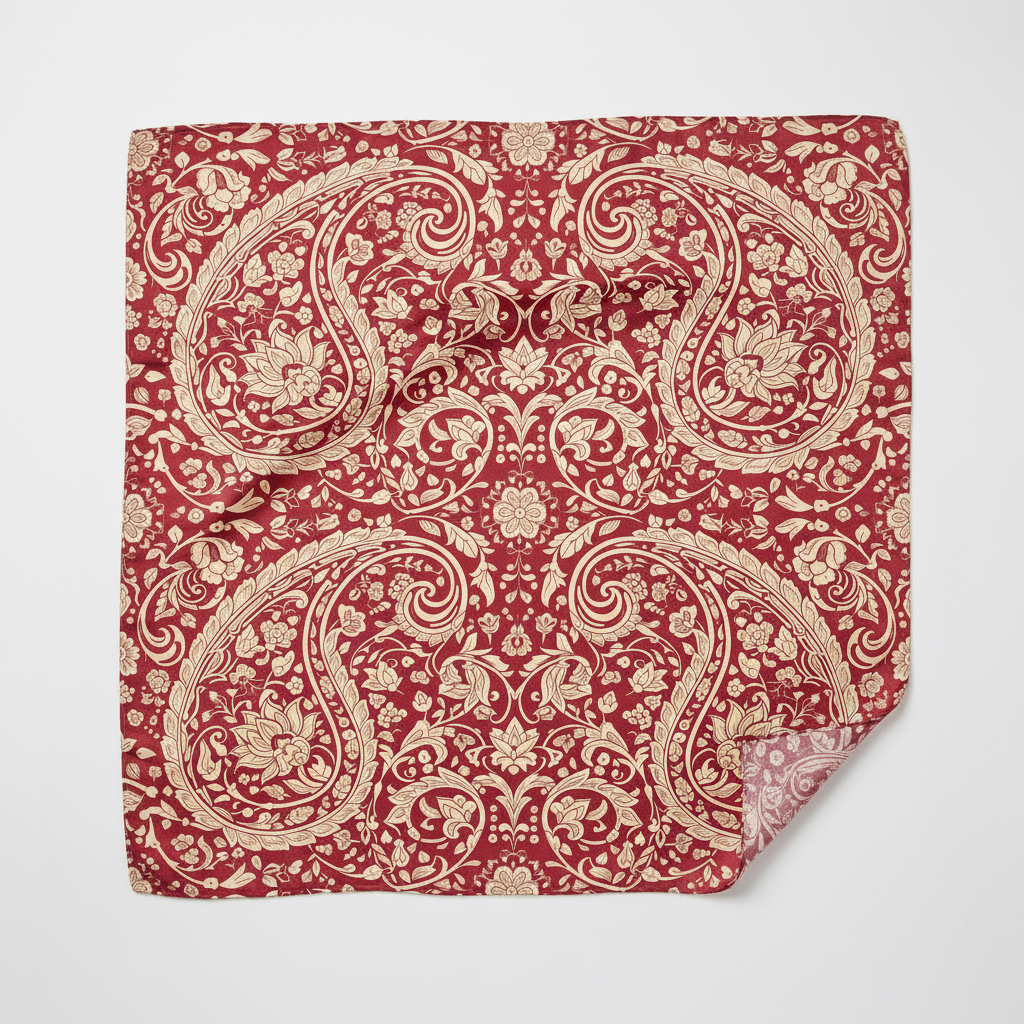 Bandana Paisley Roja