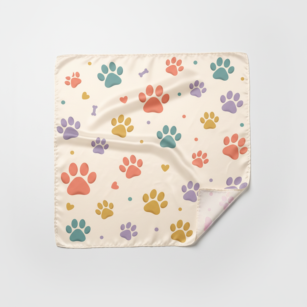Bandana Huellas y Patitas